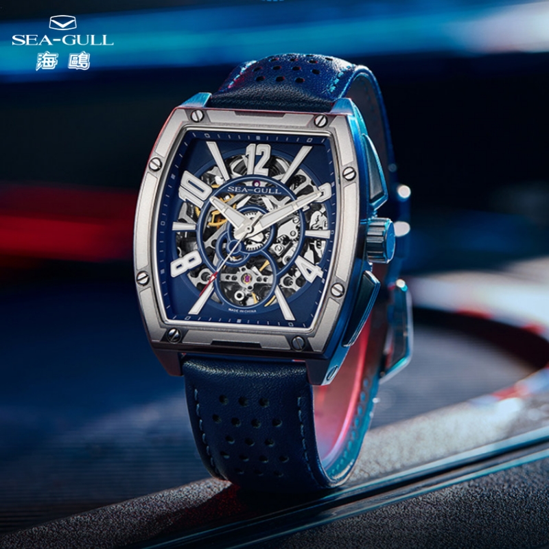 Luxury Watch Protection Film - Relojes Seagull para Hombre, Reloj Automático