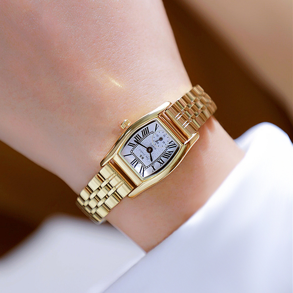 Luxury Watch Green - Reloj de pulsera para mujer BS,