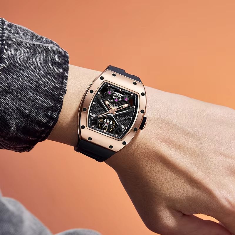 Luxury Watch Makes - Reloj Automático de Fábrica, Reloj Tonneau