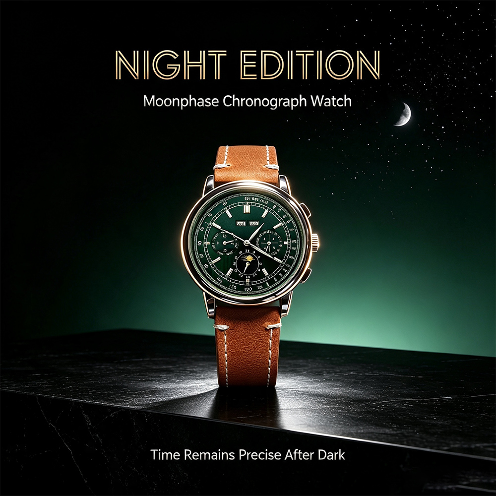 Automatic Pilot Watch - Reloj Automático para Hombre con Movimiento