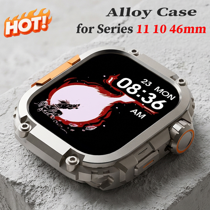Luxury Watch Protection Film - Carcasa de aleación para Apple Watch