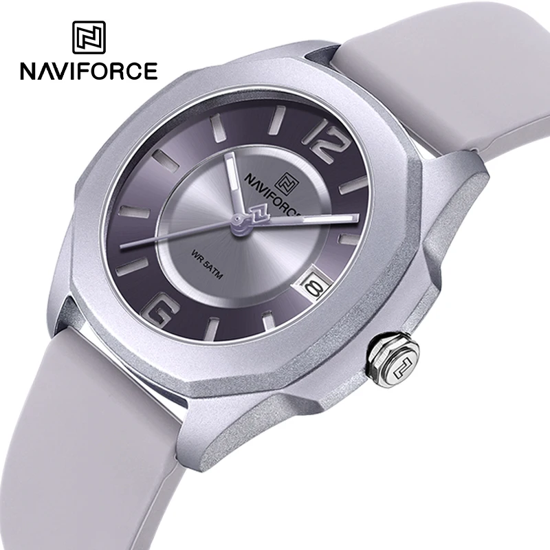 Luxury Watch Black - Reloj NAVIFORCE 7107 para mujer, reloj