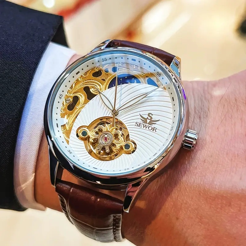 Luxury Watch Makes - Reloj Mecánico Automático de Lujo para