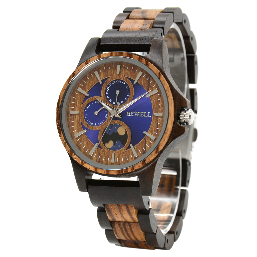 Luxury Watch Engraving - Reloj de Madera para Hombre, Reloj