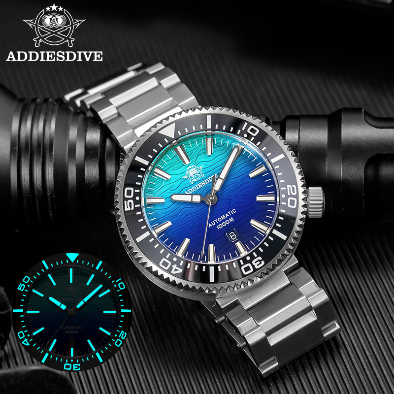Luxury Watch Makes - ADDIESDIVE AD2526 Reloj de Hombre 100