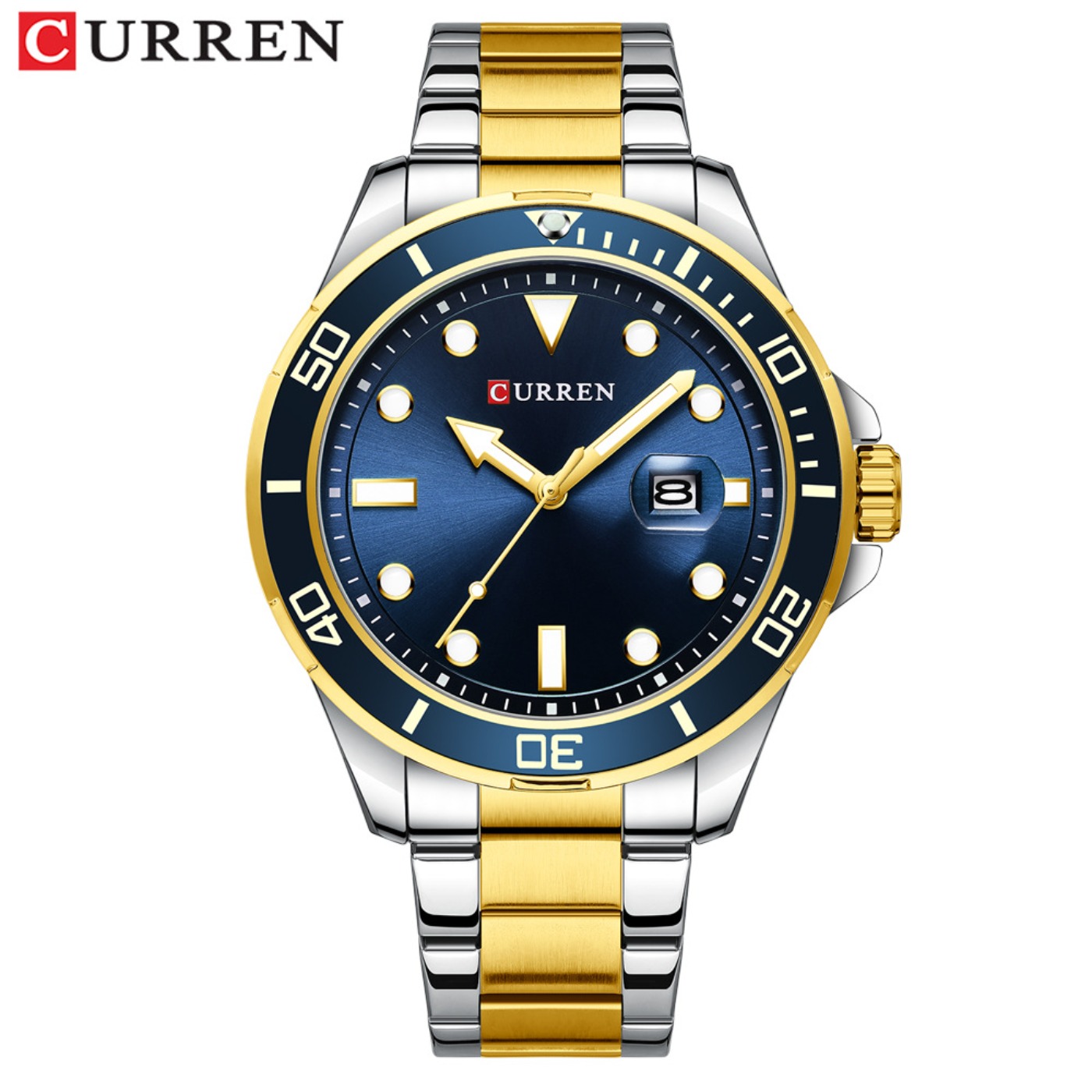 Reloj CURREN de la Serie Green - Luxury Watch Green reseña y precio