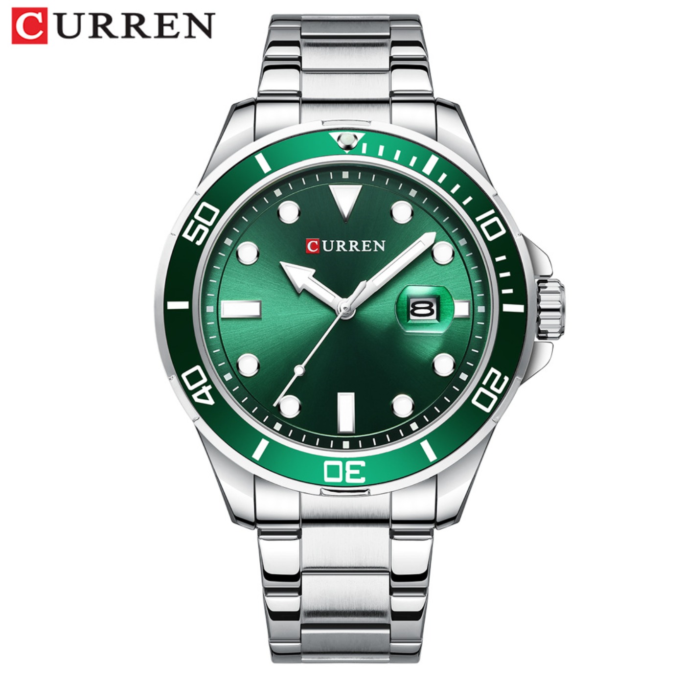 Reloj CURREN de la Serie Green - Luxury Watch Green reseña y precio