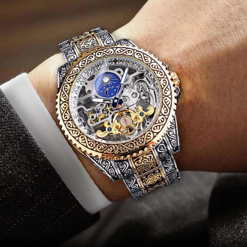 Reloj Mecánico Automático de L - Luxury Watch Engraving reseña y precio
