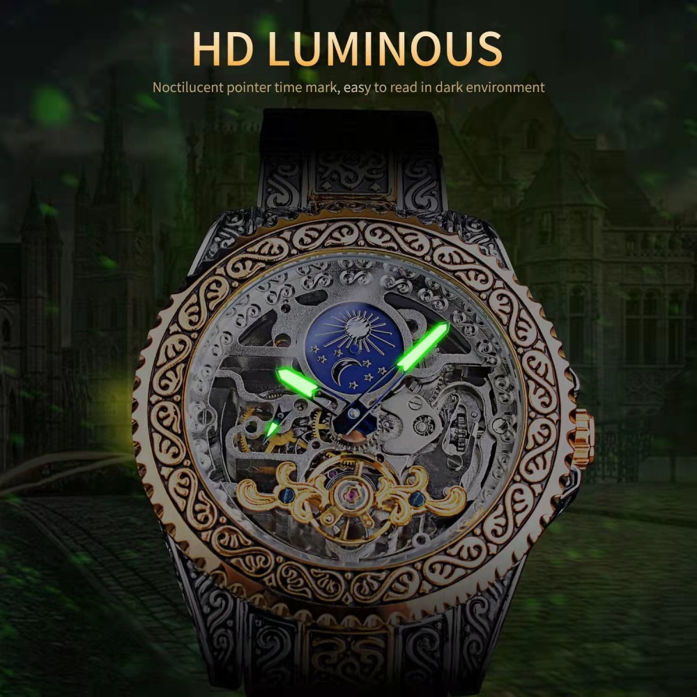Reloj Mecánico Automático de L - Luxury Watch Engraving reseña y precio