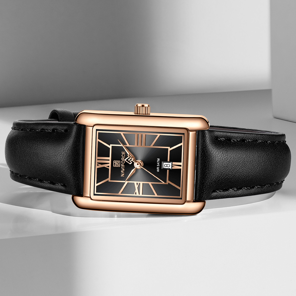 Reloj de Cuarzo Rectangular El - Luxury Watch Black reseña y precio