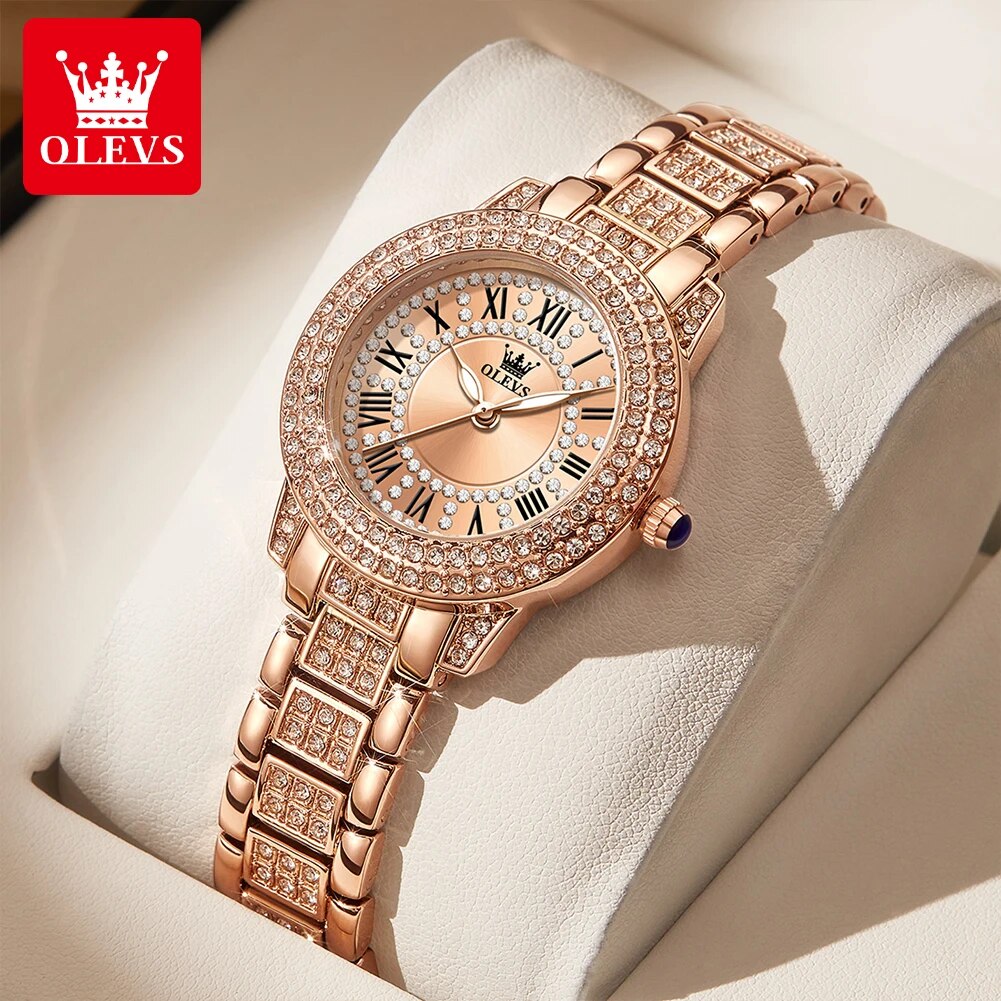 OLEVS 9943 reloj de cuarzo Ori - Lux Watch reseña y precio