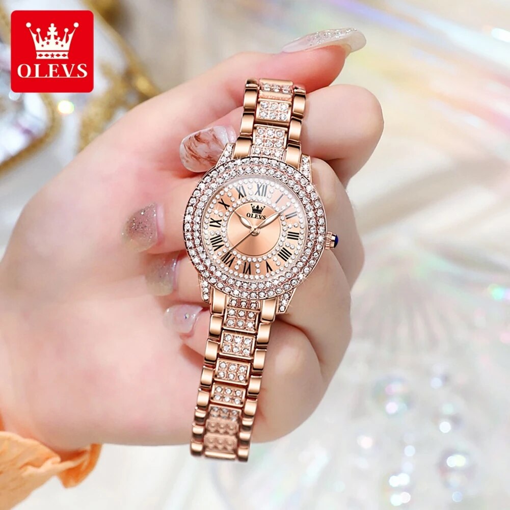 OLEVS 9943 reloj de cuarzo Ori - Lux Watch reseña y precio