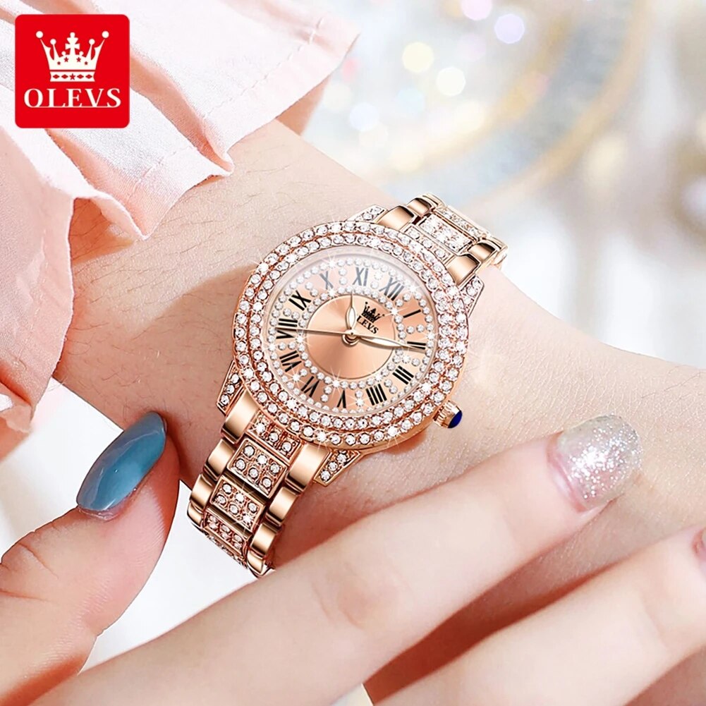 OLEVS 9943 reloj de cuarzo Ori - Lux Watch reseña y precio