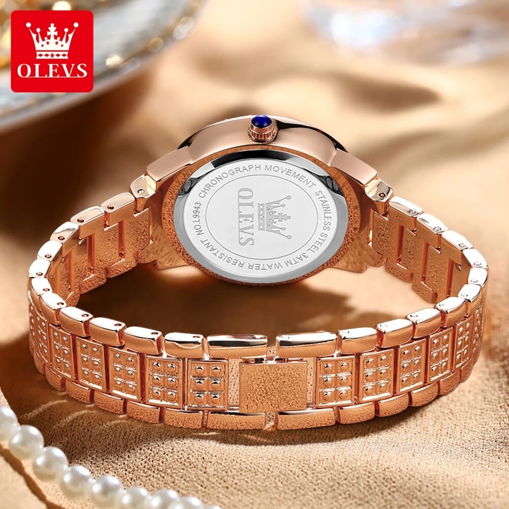 OLEVS 9943 reloj de cuarzo Ori - Lux Watch reseña y precio