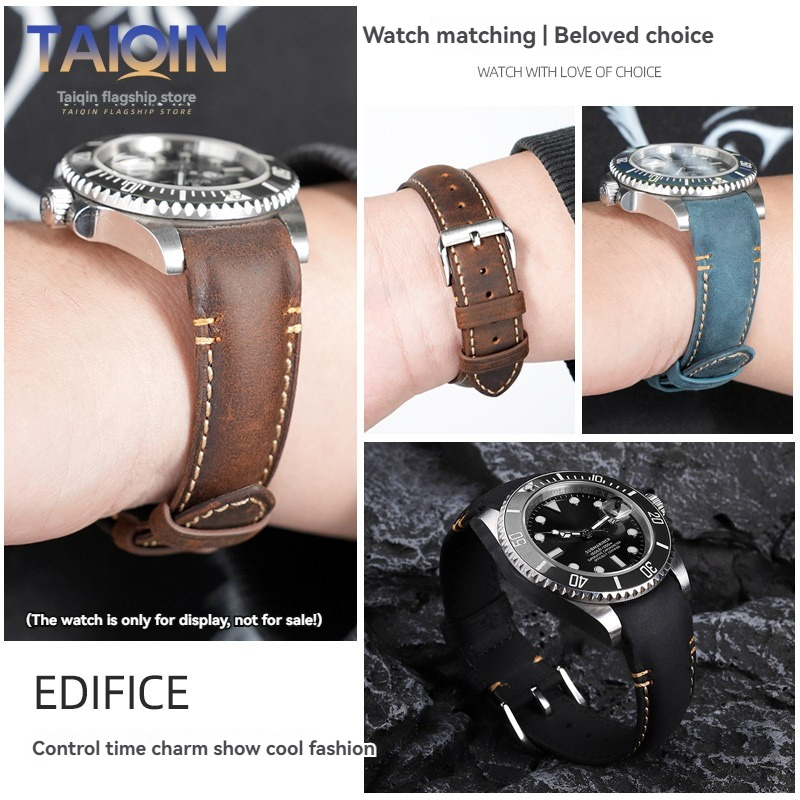 Correa mate Retro con extremo  - Luxury Watch Green Dial reseña y precio