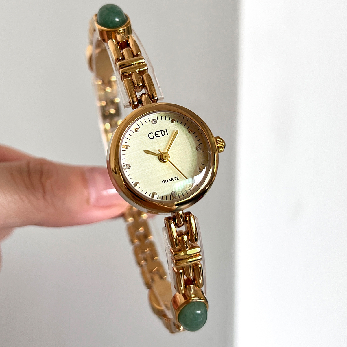 GEDI, relojes dorados de lujo  - Luxury Watch Green Dial reseña y precio