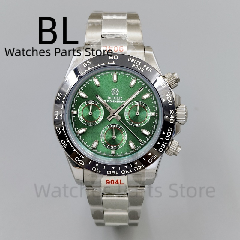 Reloj BLIGER de 39 mm para Hom - Luxury Watch Green Dial reseña y precio