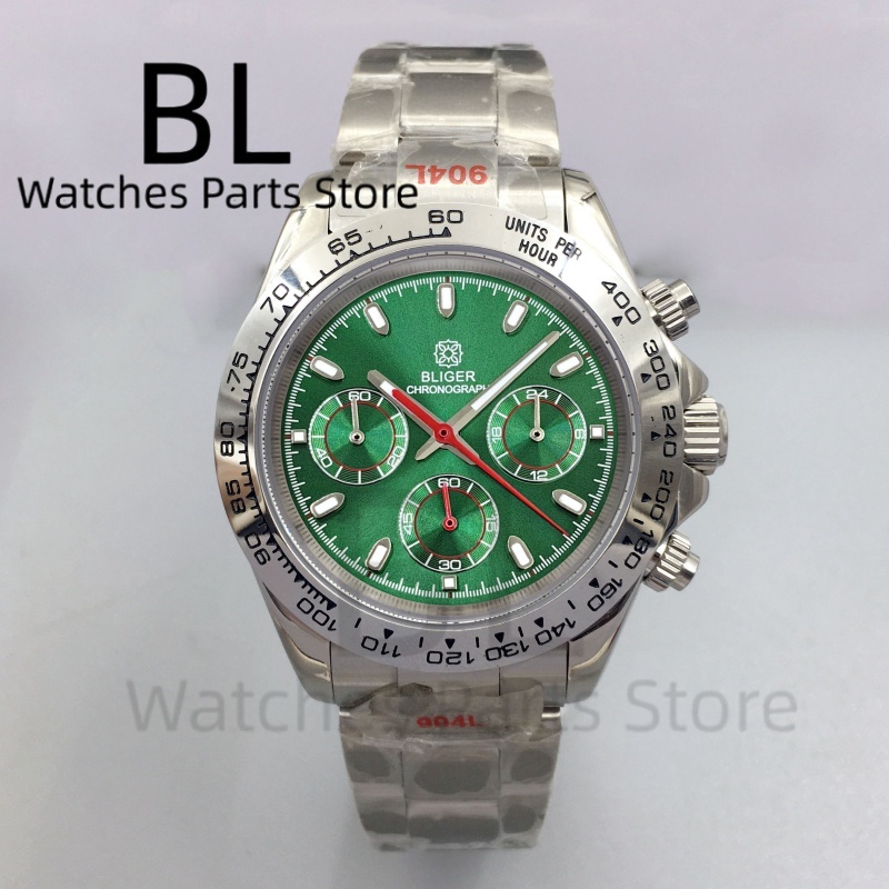 Reloj BLIGER de 39 mm para Hom - Luxury Watch Green Dial reseña y precio