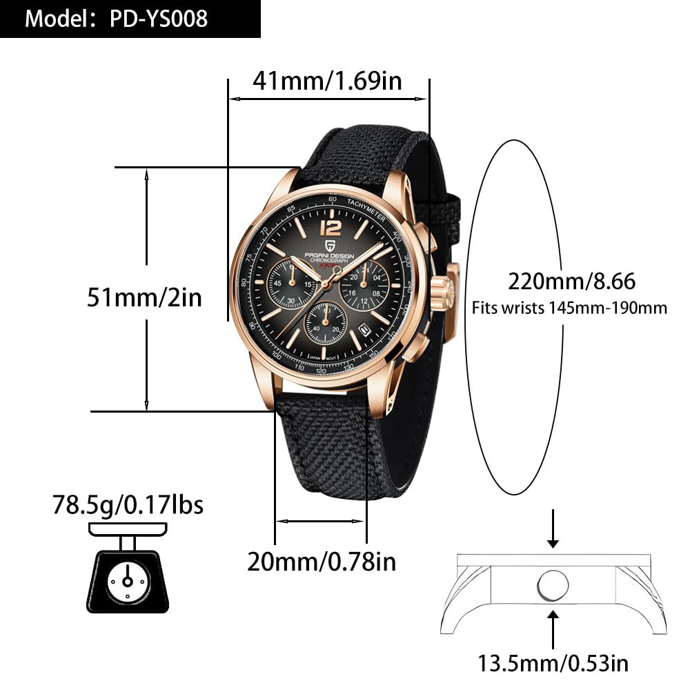 PAGANI DESIGN nuevo Reloj para - Luxury Watch Green reseña y precio