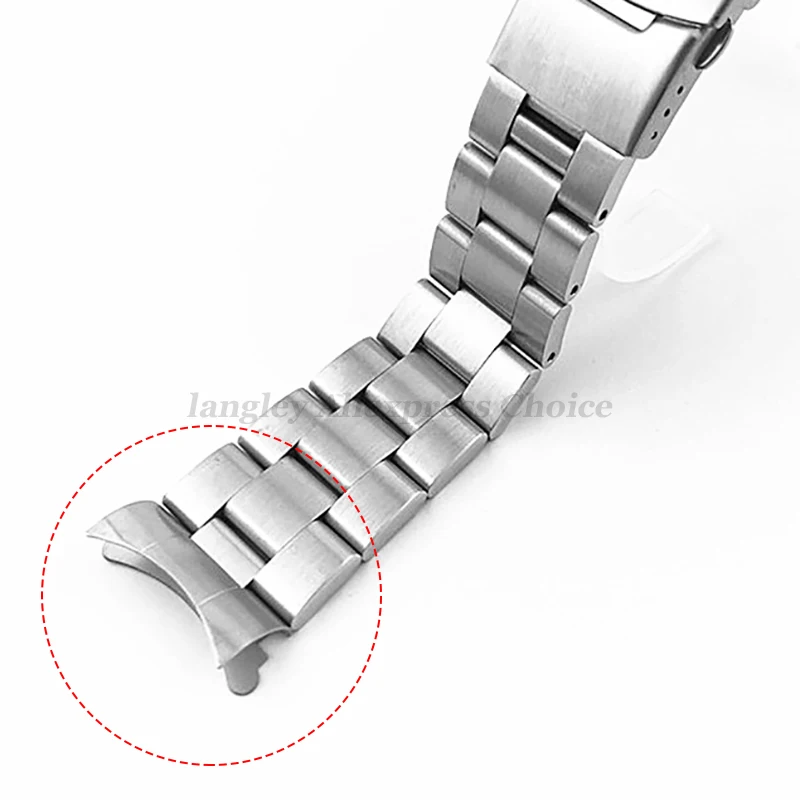 Enlace de extremo curvado para - Luxury Watch Unique reseña y precio