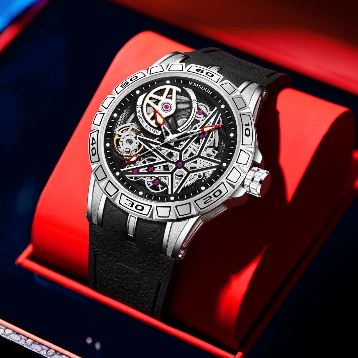 Relojes de Cuarzo 3D Creativos - Luxury Watch Engraving reseña y precio