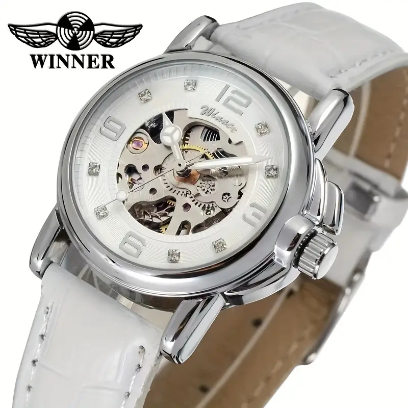 Reloj mecánico hueco para muje - Luxury Watch Protection Film reseña y precio