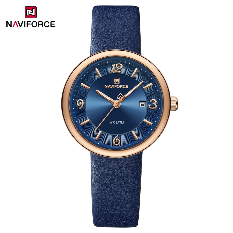 NAVIFORCE Nuevo Reloj de Cuarz - Luxury Watch Black reseña y precio
