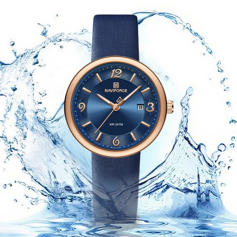 NAVIFORCE Nuevo Reloj de Cuarz - Luxury Watch Black reseña y precio
