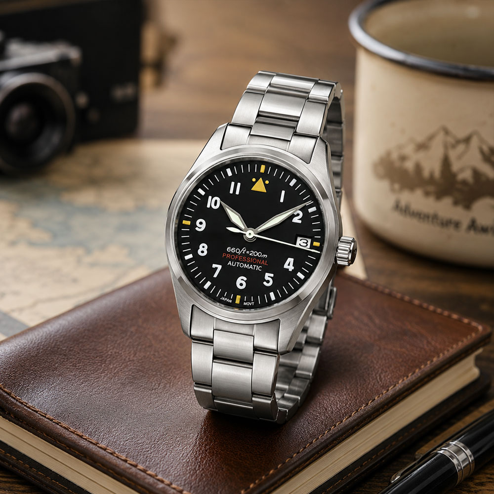 Reloj de Piloto Personalizado  - Automatic Pilot Watch reseña y precio