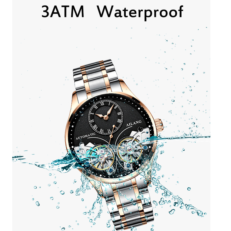 AILANG, nuevo reloj Tourbillon - Automatic Pilot Watch reseña y precio