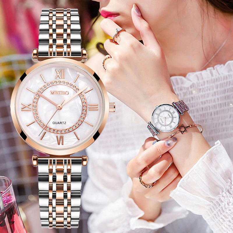 Relojes de pulsera de cristal  - Luxury Watch Green reseña y precio