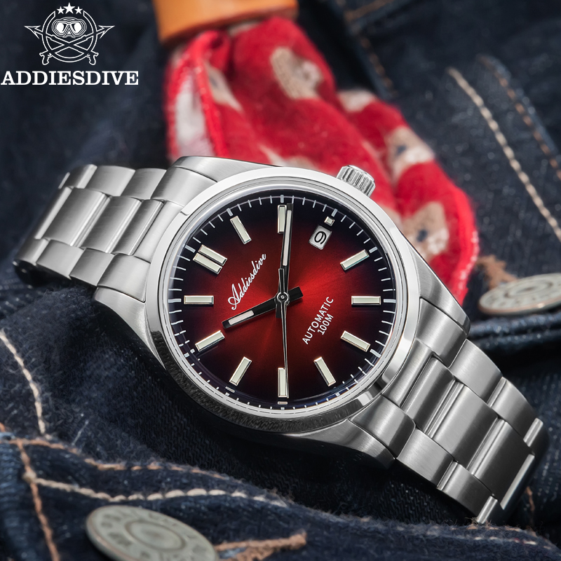 Reloj ADDIESDIVE nuevo AD2071  - Luxury Watch Green Dial reseña y precio