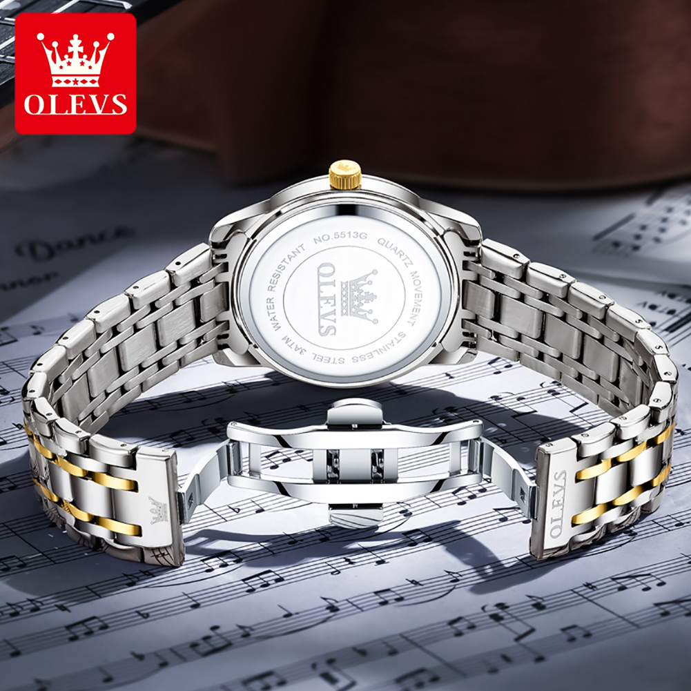 Marca OLEVS, relojes de moda p - Luxury Watch Green reseña y precio