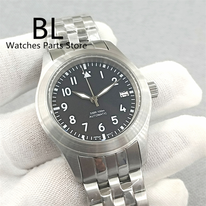 BLIGER 36mm/39mm estilo piloto - Luxury Watch Green Dial reseña y precio