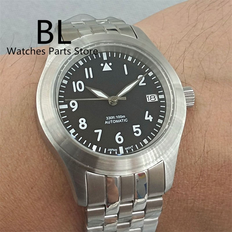 BLIGER 36mm/39mm estilo piloto - Luxury Watch Green Dial reseña y precio