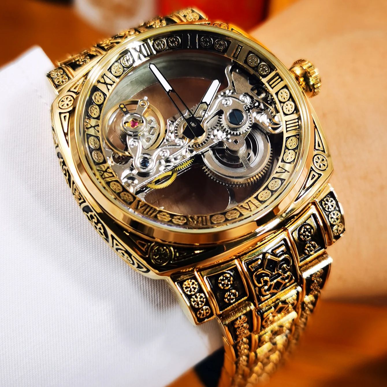 Reloj Automático Forsining con - Luxury Watch Engraving reseña y precio
