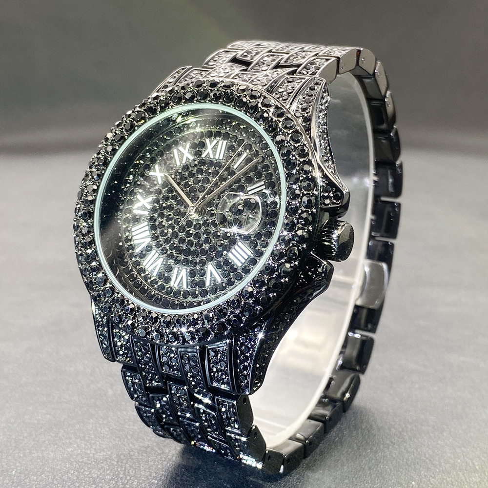 Reloj de Pulsera Grande Dorado - Luxury Watch Black reseña y precio