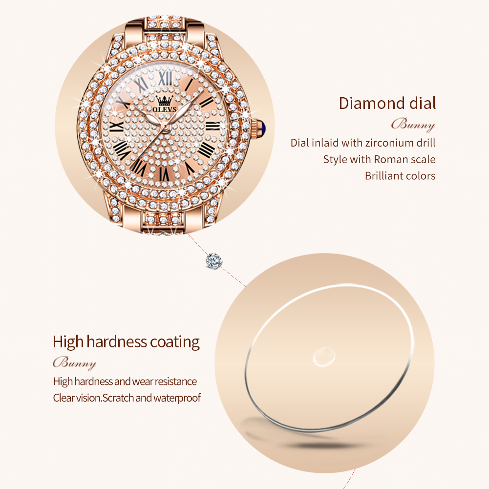 OLEVS 9943 reloj de cuarzo Ori - Lux Watch reseña y precio