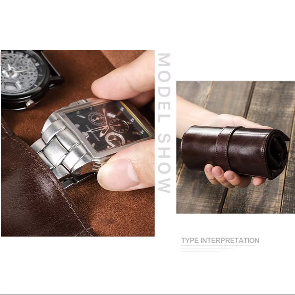 Estuche para Relojes de Cuero  - Luxury Watch Travel Case reseña y precio